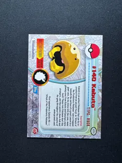 2000 Topps Pokemon TV Animation Edition Series 3 Non Holo #140 Kabuto - Image 2