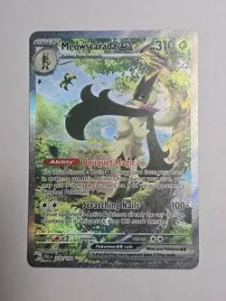 Pokemon TCG Meowscarada EX 256/193 Paldea Evolved Special Illustration Rare Holo - Image 1