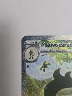 Pokemon TCG Meowscarada EX 256/193 Paldea Evolved Special Illustration Rare Holo - Image 2
