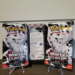 Pokemon TCG White Flare Mini Tin- 2 White Flare Booster Packs💎FACTORY SEALED💎 - Image 3