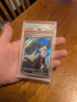 Pokemon 2025 SVP EN-SV Promo Rival Battle Deck #207 Steven's Beldum PSA 9 - Image 3