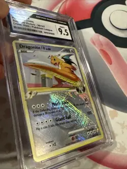Dragonite FB 56/147 Supreme Victors Crosshatch Reverse Holo Pokemon League Promo - Image 2