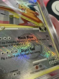 Dragonite FB 56/147 Supreme Victors Crosshatch Reverse Holo Pokemon League Promo - Image 3