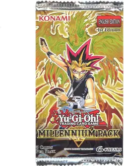 YuGiOh Millennium Pack Booster [Sealed] (Konami) - Image 1