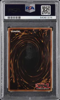 2002 YU-GI-OH! STARTER DECK: YUGI 1ST EDITION #006 DARK MAGICIAN PSA 9 - Image 2