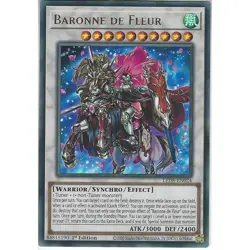 Baronne de Fleur Yu-Gi-Oh! LED8-EN024 1st Ultra Rare - Image 1