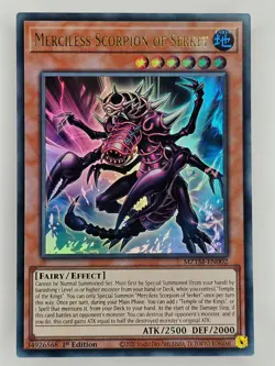 Yu Gi Oh - MZTM-EN002 Merciless Scorpion Of Serket - Ultra Rare - Image 1
