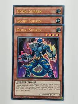 Yu Gi Oh - 3x MP25-EN282 Gouki Suprex - Ultra Rare - Image 1