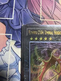 Yu-Gi-Oh Number C104: Umbral Horror Masquerade Ultimate Rare Unlim Moderate Play - Image 4