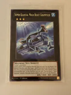 Yugioh Super Quantal Mech Beast Grampulse Rare 1st Edition WIRA-EN034 NM - Image 1