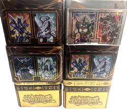 YuGiOh Empty Tins Lot 6 Collection Card Storage - Image 1