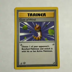 Pokemon Card - Gust of Wind Base Set (Shadowless) 1st Edition 93/102 - Image 2
