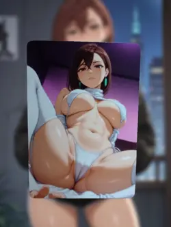 Momo Ayase Dandadan Anime Waifu Sexy Goddess Doujin Lewd Hentai Card - Image 1