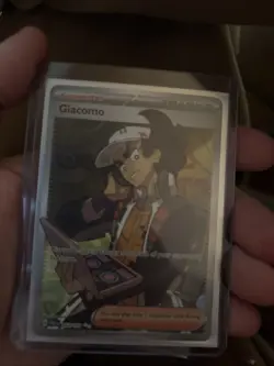Pokemon TCG Giacomo Paldea Evolved Holo Ultra Rare Card 252/193 - Image 1