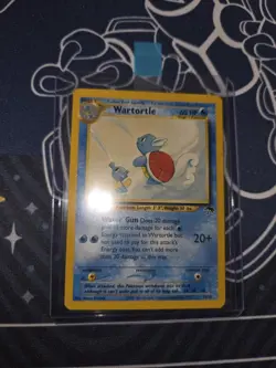 Pokemon TCG Wartortle Card 15/18 Southern Islands - Image 3
