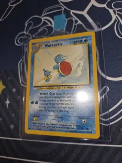 Pokemon TCG Wartortle Card 15/18 Southern Islands - Image 4