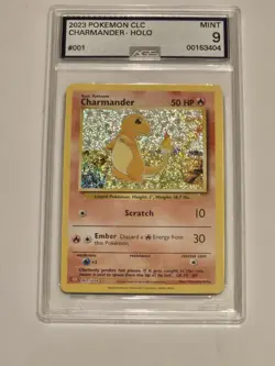 2023 POKEMON CLC-TRADING CARD GAME CLASSIC #001 CHARMANDER - Image 1