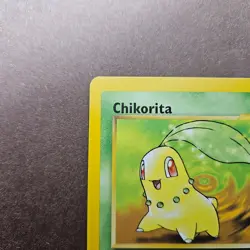 1st Edition Chikorita 54/111 Pokemon Neo Genesis Card - LP - First Ed - Image 2