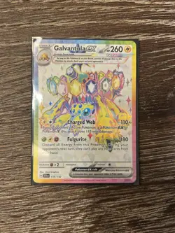 Pokemon TCG Galvantula EX Stellar Crown Ultra Rare Holo Card NM Condition - Image 1