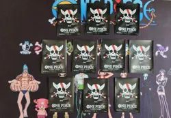 ONE PIECE TCG Official Card Sleeves Shanks Jolly Roger Limited PACK OF 10 UNUSED - Image 1