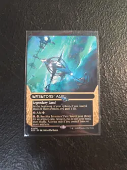 Inventors’ Fair - Borderless - Edge of Eternities - Stellar Sights - MTG - Image 1