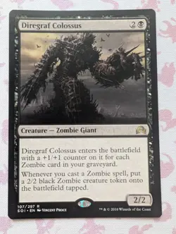 Diregraf Colossus #107 (NM) Shadows over Innistrad SOI Magic MTG - Image 1