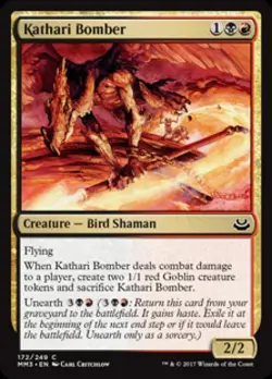 Kathari Bomber -Foil Light Play MTG Modern Masters 2017 - Image 1