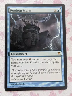 MTG Rooftop Storm Innistrad Rare - Magic the Gathering - LP - Image 1