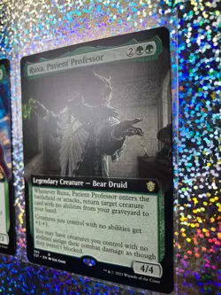 MTG Commander 2021 (C21) Rare Regular 393 Ruxa, Patient Professor (Extended Art) - Image 3
