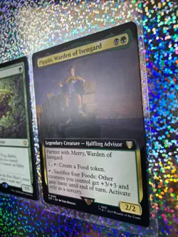 MTG Rare Regular 0146 Pippin, Warden of Isengard Extended Art + Bonus - Image 3