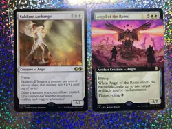 MTG Regular: 038/254 Sublime Archangel; 338 Angel of the Ruins (Extended Art) - Image 1