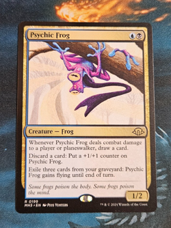 Psychic Frog, NM, Modern Horizons 3, MH3, Magic, MTG - Image 1