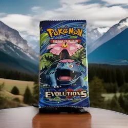 XY Evolutions Booster Pack - Factory Sealed - Venusaur Art - Pokemon TCG - Image 1