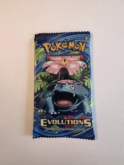 XY Evolutions Booster Pack - Factory Sealed - Venusaur Art - Pokemon TCG - Image 2