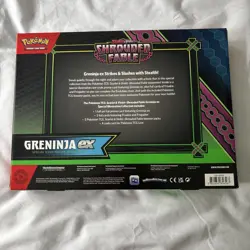 Pokemon TCG Shrouded Fable Greninja EX Special Illustration Collection Sealed - Image 2