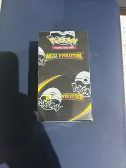 NEW Pokemon TCG Mega Evolution Half Booster Box x18 Packs Factory Sealed In-hand - Image 1