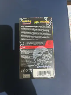 NEW Pokemon TCG Mega Evolution Half Booster Box x18 Packs Factory Sealed In-hand - Image 5
