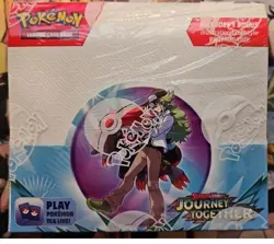 Pokemon TCG Scarlet Violet JOURNEY TOGETHER Regular BOOSTER BOX Sealed 36 Packs - Image 1