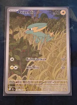 Pokemon Frizelbliz 196/182 Ewige Rivalen Illustration Rare Deutsch NM-Mint - Image 1