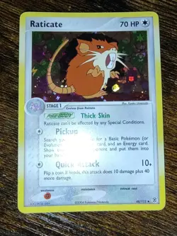 Pokemon EX FireRed & LeafGreen Raticate 48/112 Reverse Holo MINT - Image 2