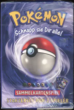 1999 Pokemon GERMAN 1st Edition Base Set Machomei-Machamp Starterset Deck SEALED - Image 1