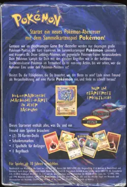 1999 Pokemon GERMAN 1st Edition Base Set Machomei-Machamp Starterset Deck SEALED - Image 2