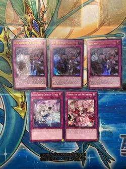 Yugioh Labrynth Deck Core HOLO! Platinum, Prismatic. Lovely Labrynth, Big Welc. - Image 3