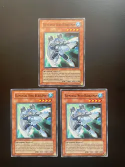 Yugioh Elemental Hero Bubbleman DP1-EN009 1st Edition Common LP/MP X3 - Image 1
