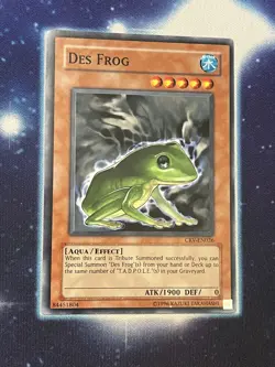 Yugioh Des Frog CRV-EN026 Common NM - Image 1