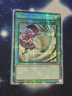 Yugioh Harpie's Feather Duster 1st Edition MP25-EN016 Starlight Rare NM - Image 1