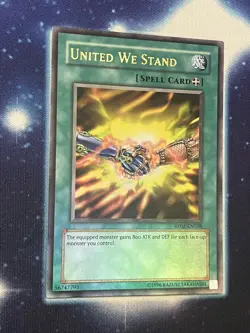 Yugioh United We Stand RP02-EN038 Ultra Rare NM Original Printing - Image 1