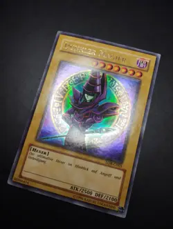 YUGIOH 2003 | DARK MAGICIAN | LOB-G003 | EXCELLENT - VG | GERMAN OLD PRINT - Image 3