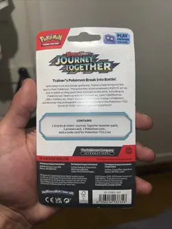 Pokemon TCG: SINGLE S&V Journey Together Blister Pack (Yanma Promo Card) - Image 2