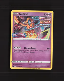 Deoxys SWSH170 Sword & Shield Black Star Promo Holo Pokemon Card LP - Image 1
